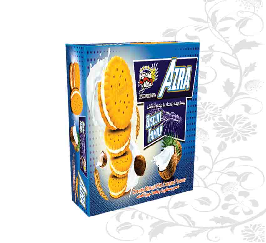Box Biscuit Cream AZRA